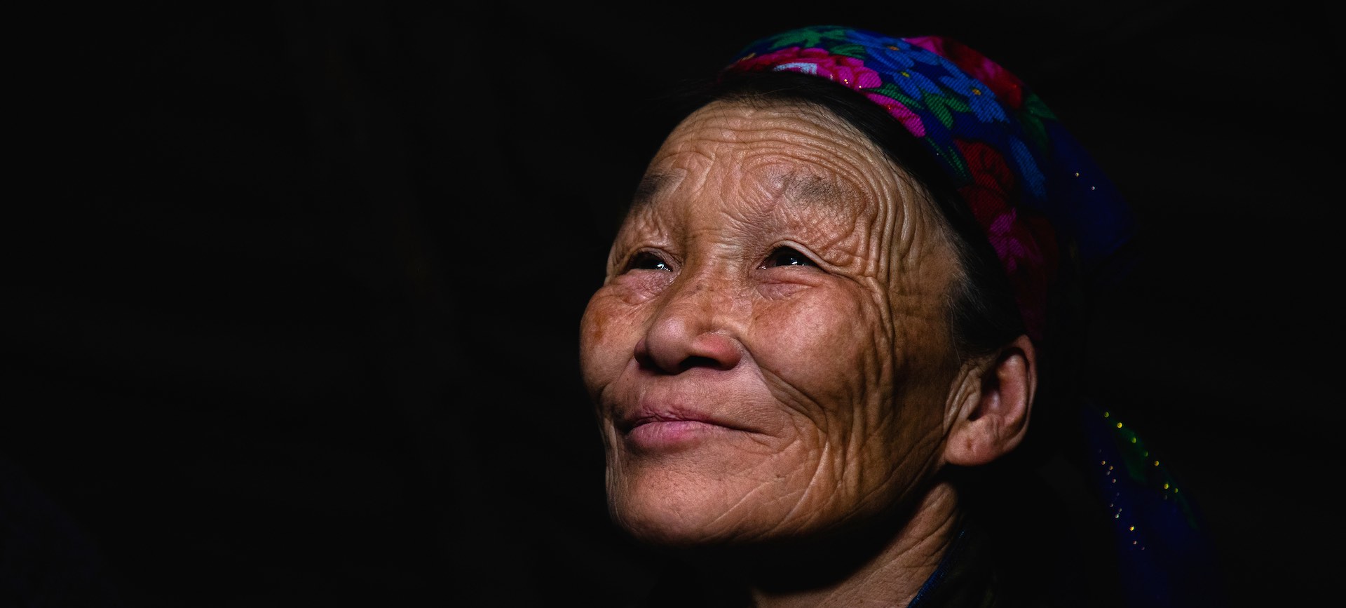 Close-up portrait of a Tsaatan women